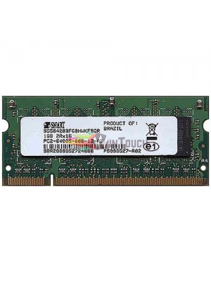 Micron 1GB 200p PC2-6400 CL6 8c 64x16 DDR2-800 2Rx16 1.8V SODIMM RFB